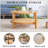 Aimen Glass Top End Table