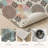 Geometric Floral Non-Slip Washable Kitchen Mats