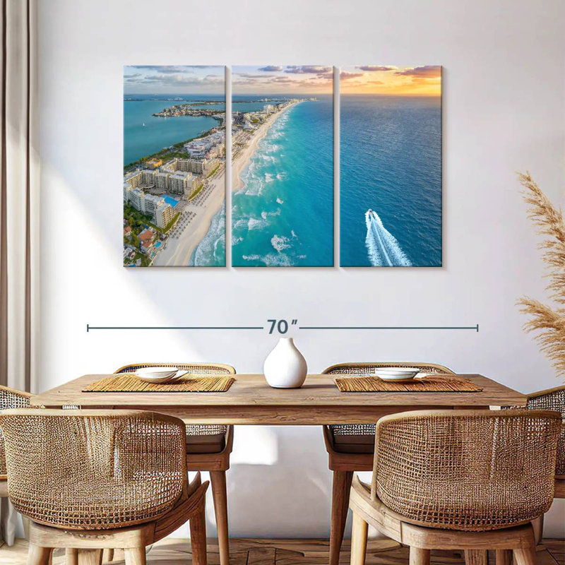 Gillard Exquisite Cancun Beach, 36" H x 57" W