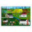 «Summer Dip» par Susan Henke, art mural en verre acrylique-102028448