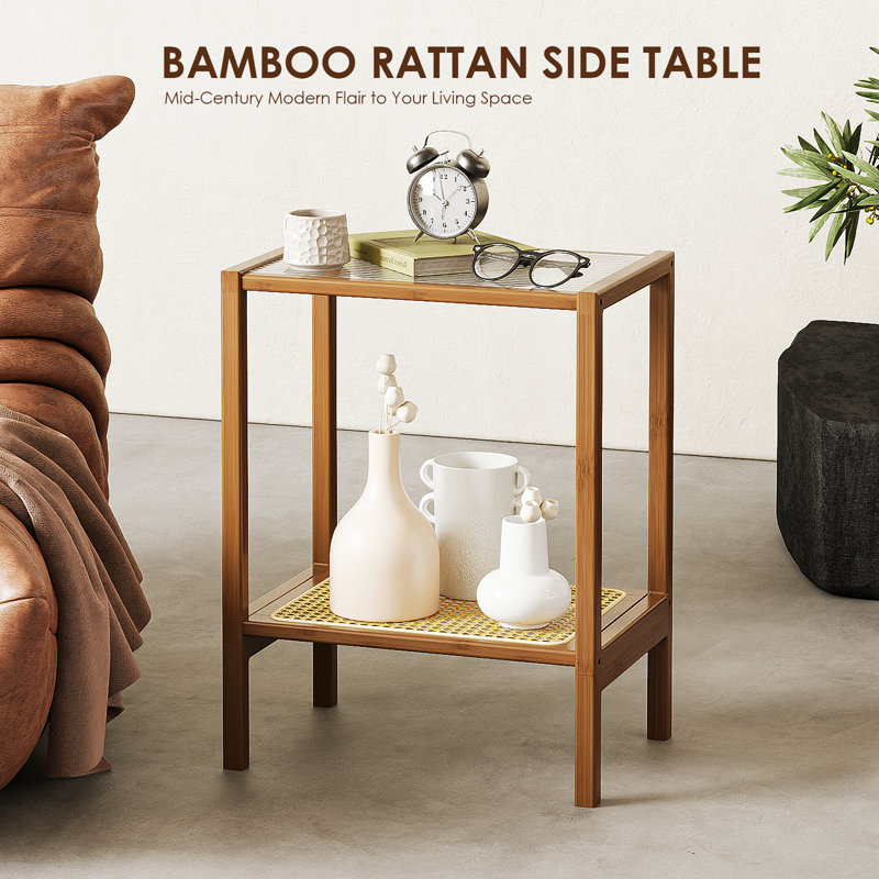 Table d'appoint Boho Rattan