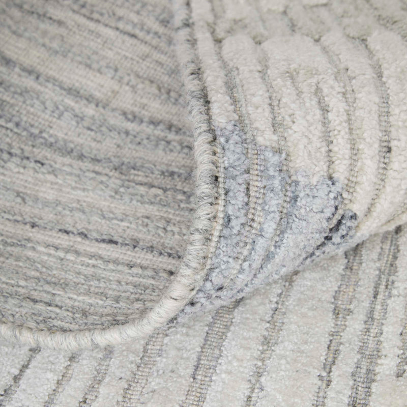 Elias Modern Diamond Ivory Area Rug, Rectangle 12' x 15'
