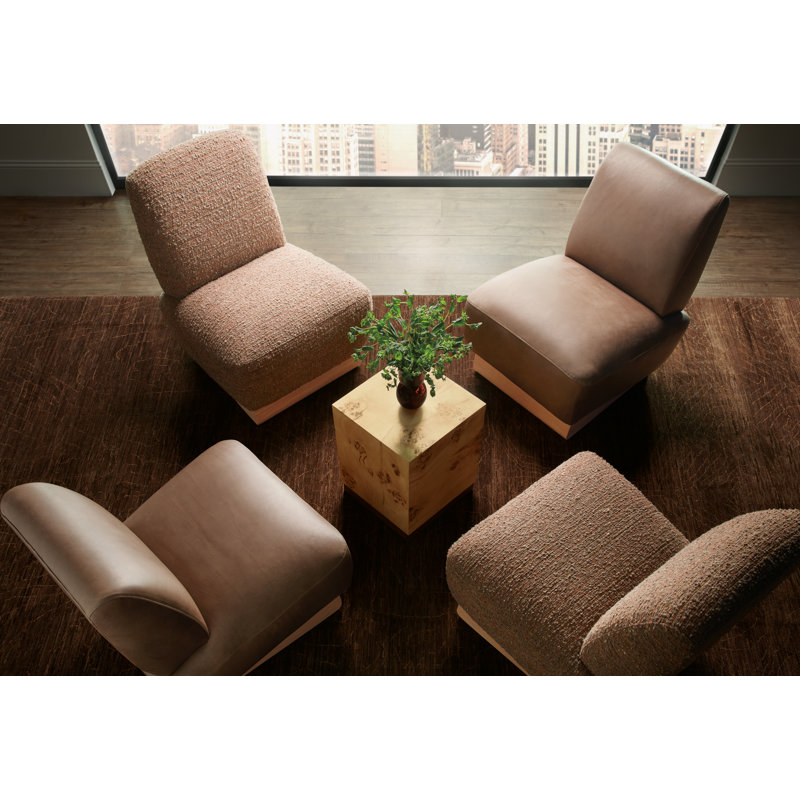 Auberon Solid Wood End Table, 24" H