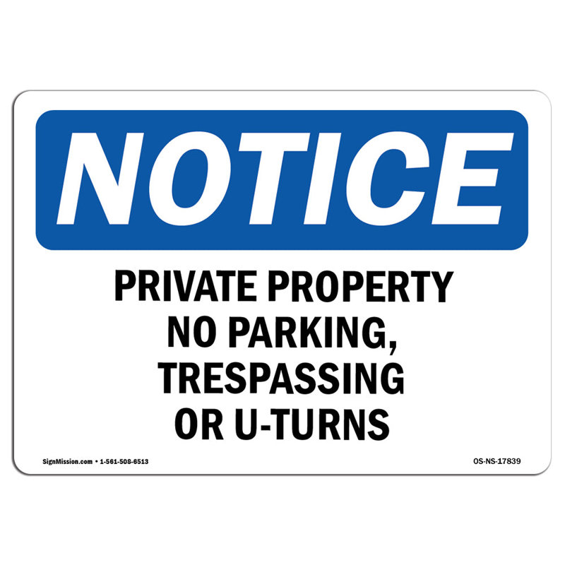 Signe d'intrusion dans une propriété privée