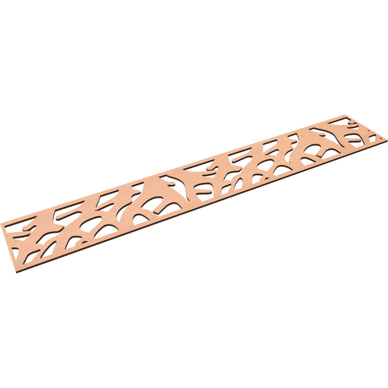 Moulure Manton, Aulne, H 8 po x l 46,625 po x P 0,25 po