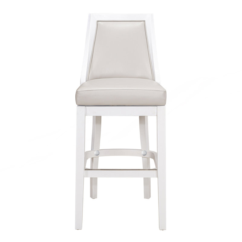 1 tabouret de bar pivotant H 31 po à haut dossier 1pc, 26