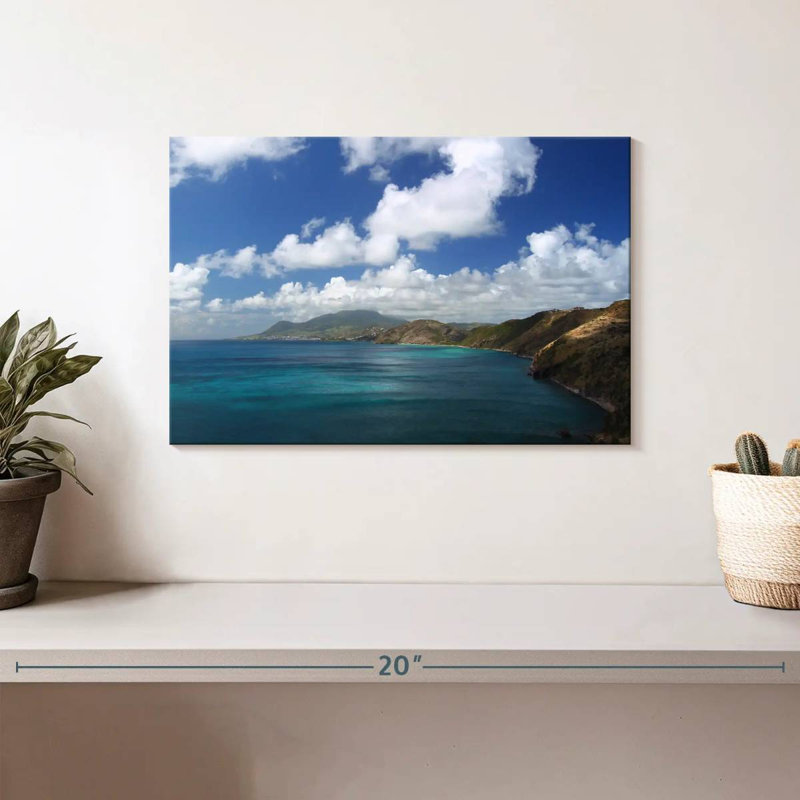 Nicci Saint Kitts Coastline, H 8 po x l 12 po