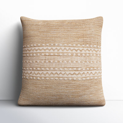 Julian Geometric Cotton Throw Pillow