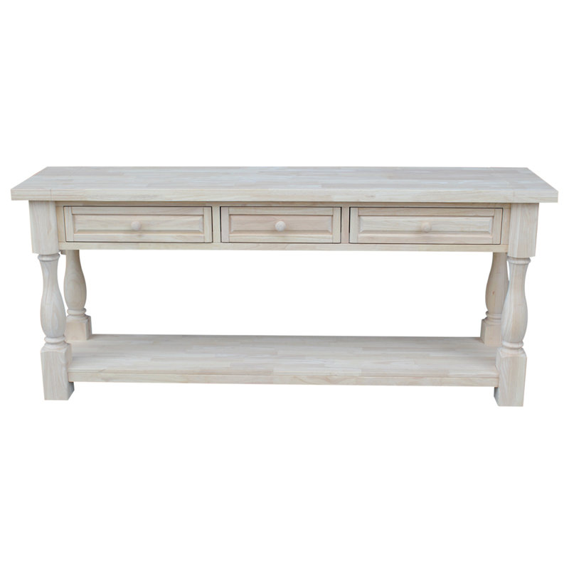 Nikolai 70'' Solid Wood Console Table