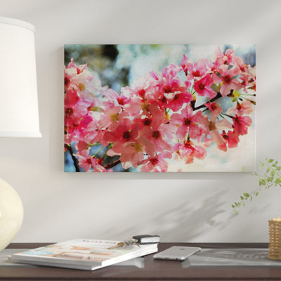 «Cherry Flowers III», reproduction de photo sur toile