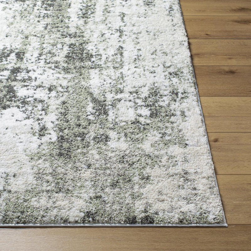 Raphelp Cream/Light Beige Area Rug, Rectangle 2' x 2'11"