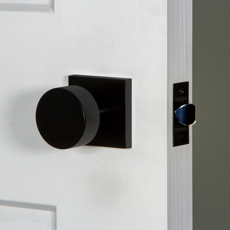 Knob, 2-3/4", Satin Black