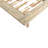 Camiah Acacia Wood Panel Bed, Beige-1825164465