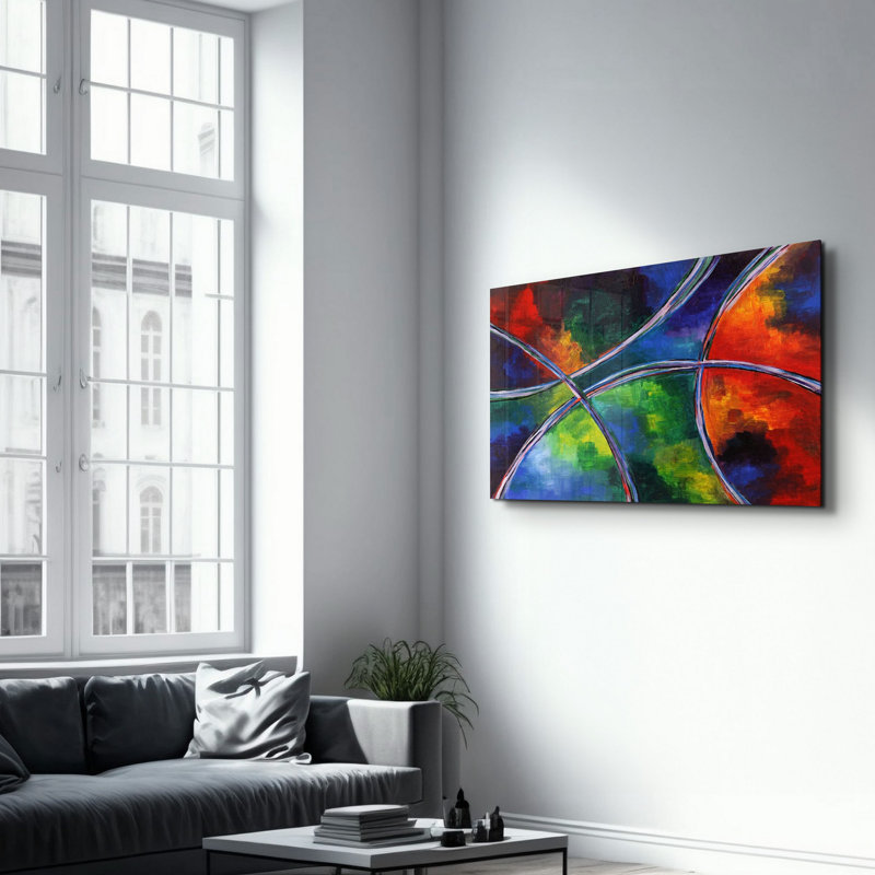 Decorative Tempered Glass Painting