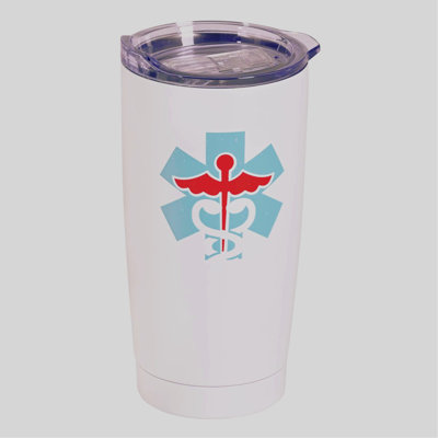 Dicksons Inc 20oz. Double Wall Insulated Stainless Steel Travel Tumbler