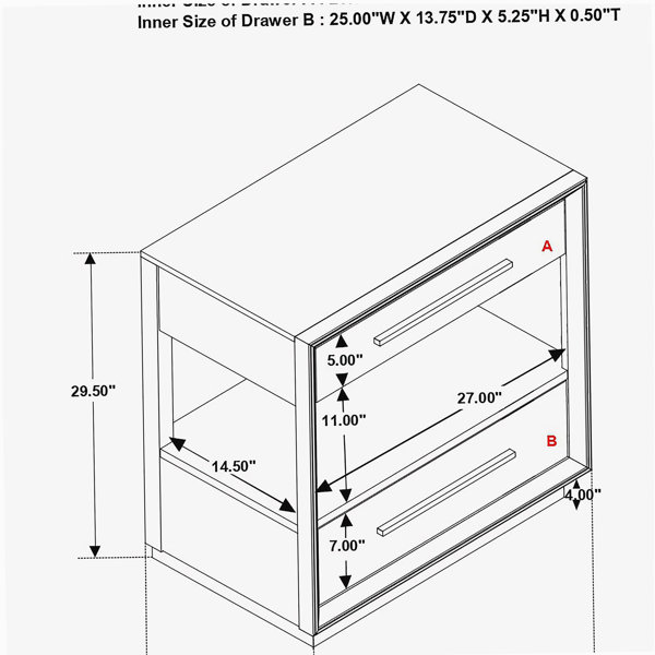 Dimensions du produit