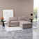 Milred 3 - Piece Power Corduroy Reclining Sectional