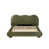 Velours vert olive