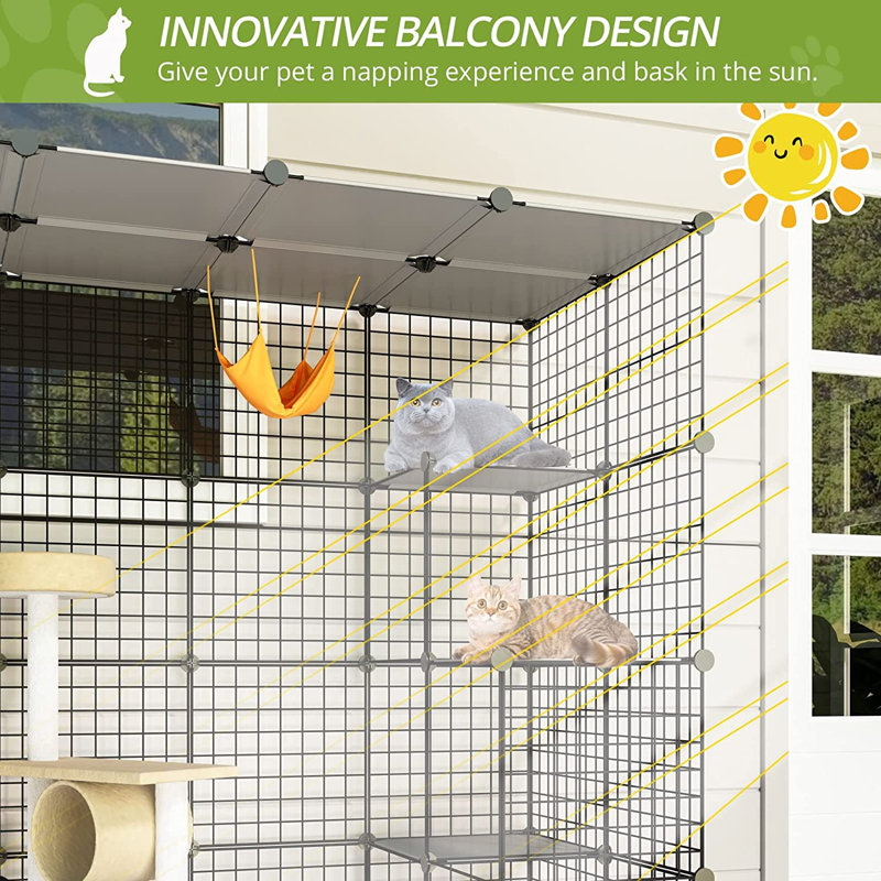 Cage à chat Eubha