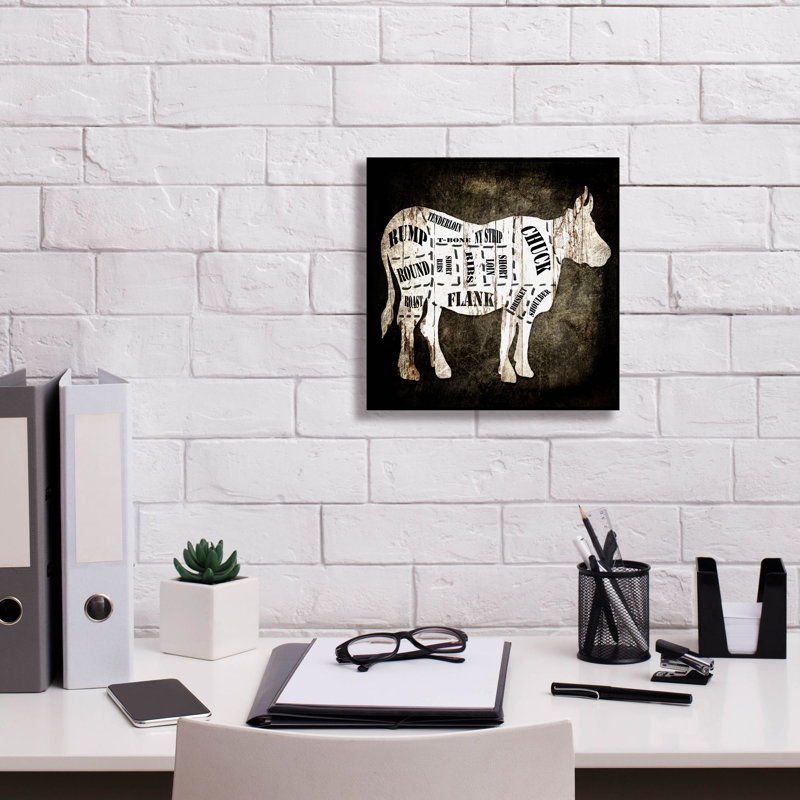 «Daubenton Butcher Shop II» par Lightbox Journal, impression sur toile, H 12 po x l 12 po x P 0,75 po