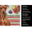 Serviette de cuisine rouge Mini Pinscher-322069737