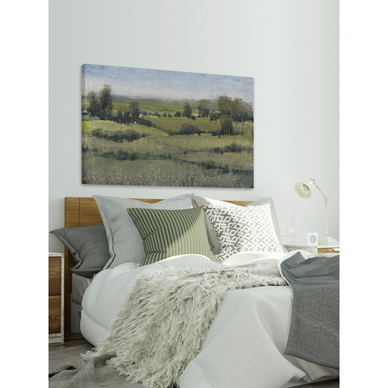Morning Horizon II - Wrapped Canvas Painting, 20cm H x 30cm W