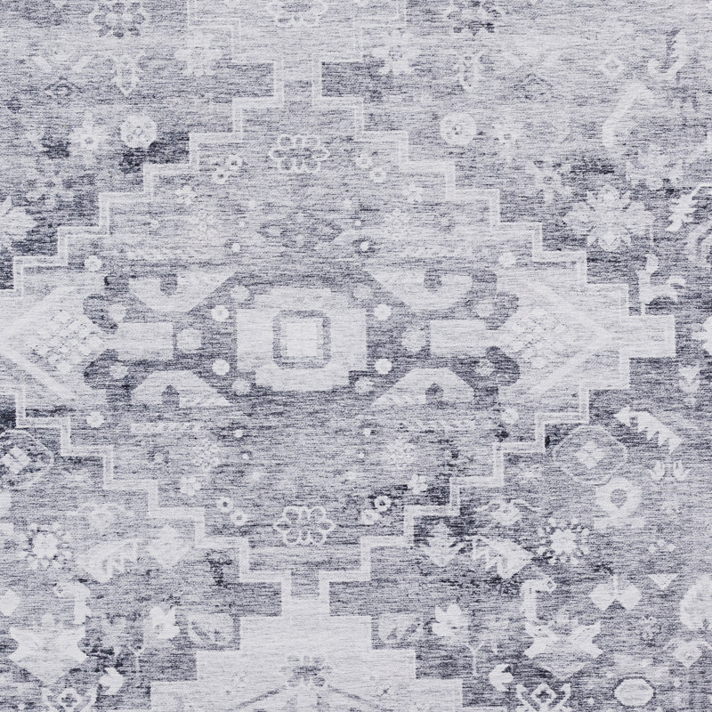 Trawalla area rug Digitally Printed Grey, Rectangle 120 x 170cm