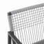 Ensemble de salle à manger d'extérieur, ensemble de 6 chaises de salle à manger en aluminium