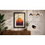 Cityscape at Sunset Retro - Framed Print-168657384-168657393