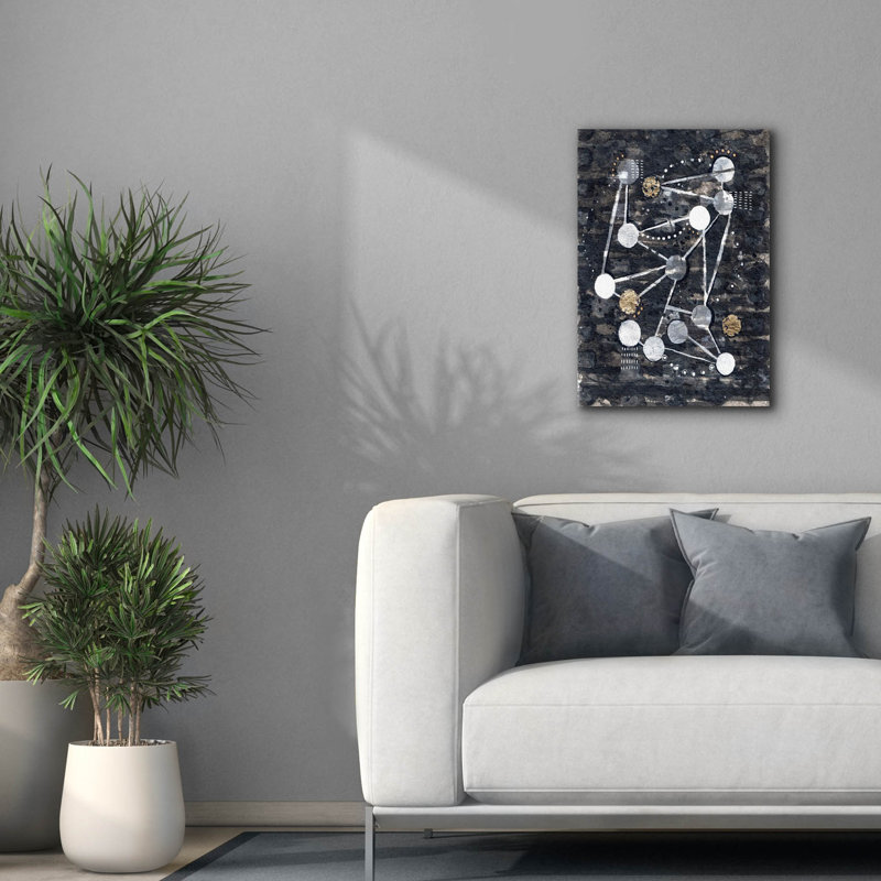Toile épique «Phases» par Lori Arbel, 18 po x 26 po, H 26 po x l 18 po