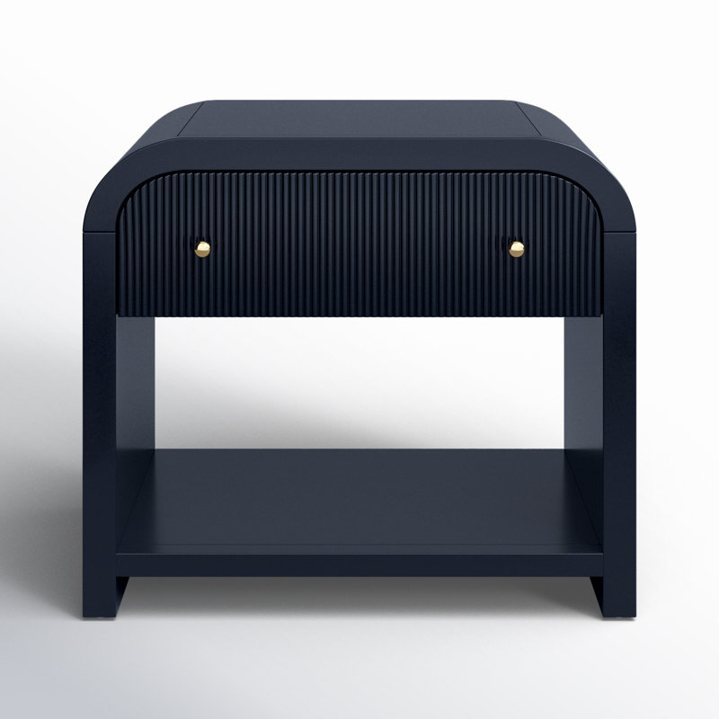 Liabella 1 - Drawer 30" Nightstand, Navy