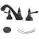 Widespread 2-handle Bathroom Faucet with Drain Assembly