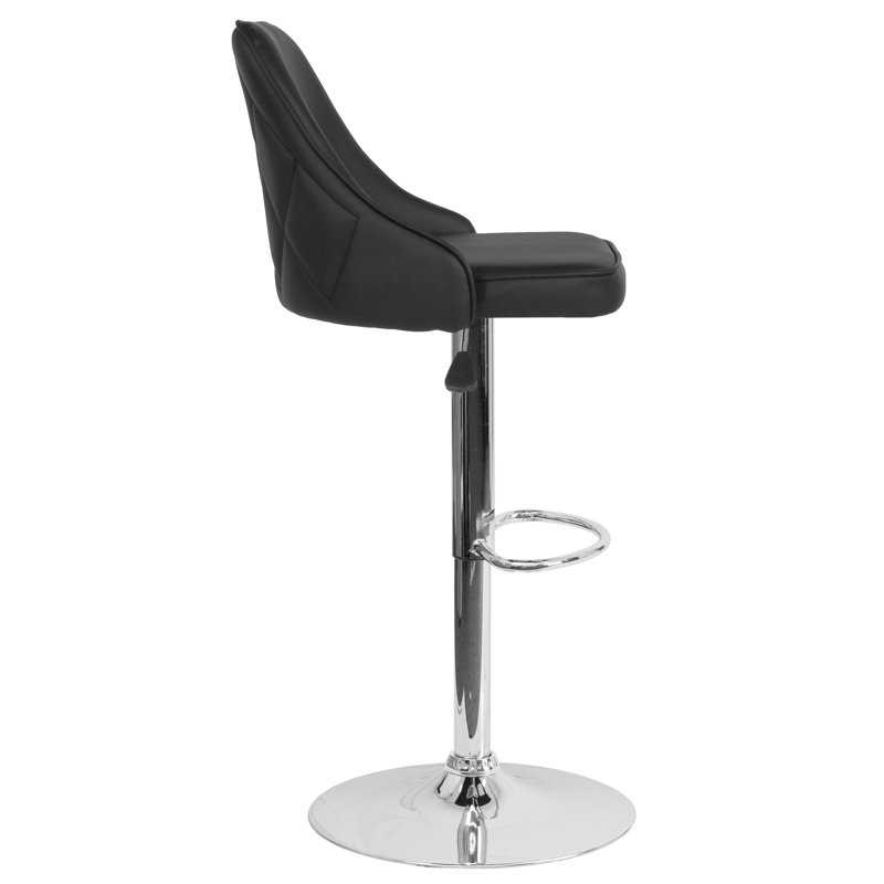 Tête de lit tapissier capitonnée Ciriaca, Noir