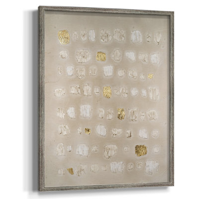Embellished Cobblestone II Framed Print - Solid Wood