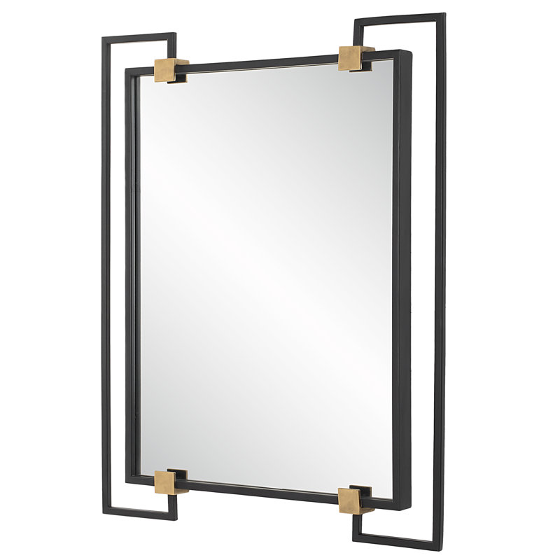 Ahl Iron Rectangle Wall Mirror
