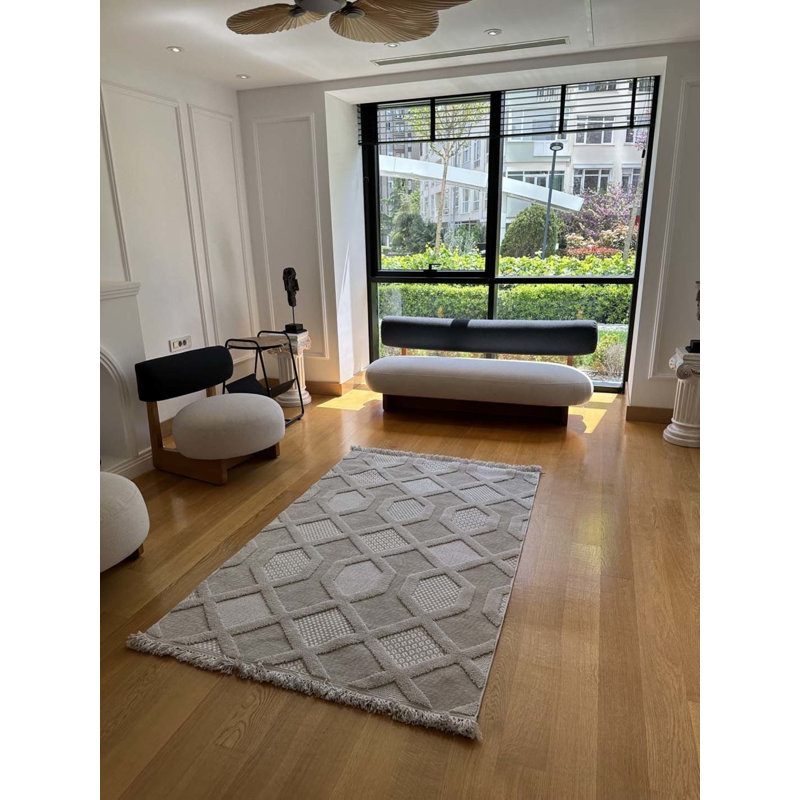 Tivan Indoor / Outdoor Rug, Square 5'3"