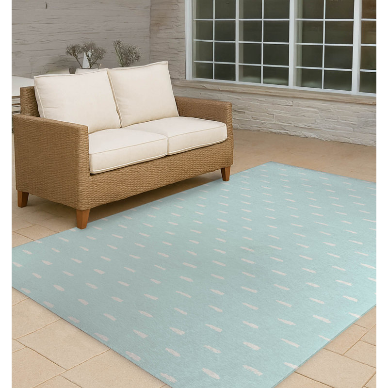Tapis d'extérieur antidérapant Long Drop, Rectangle 2' x 3'