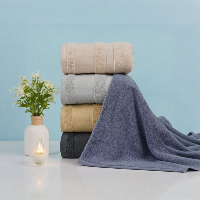 1 Pc Premium Bath Towel 27"X55", 100% Ring Spun Cotton, Highly Absorbent, Ultra-Plush & Durable Towels Set For Bathroom, Gym, Spa, Shower, Hotel