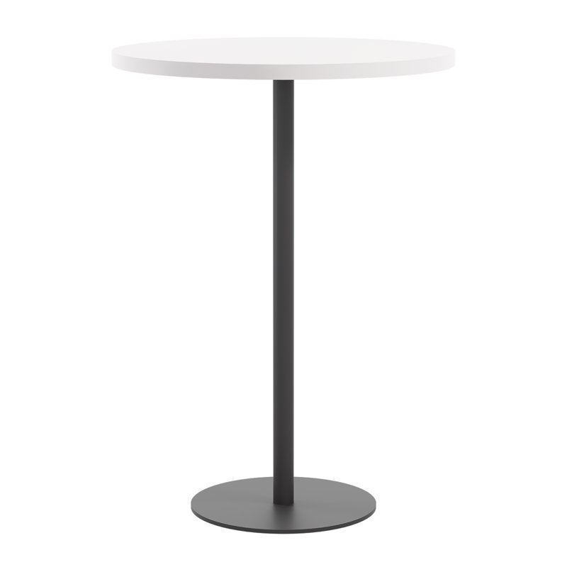 Round 80Cm Dining Table, White