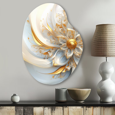 Germain - Fractals Pear Shape Assymterical Metal Wall Art