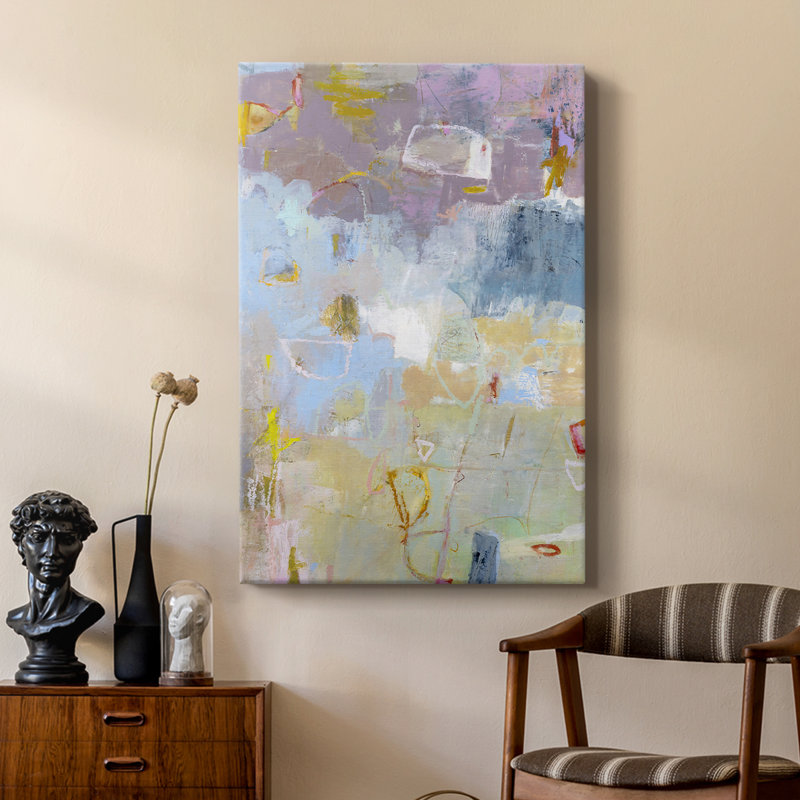«Wh tandis que je» - Cavas Gallery sur mesure, H 18 po x l 12 po