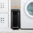 Small Bathroom Trash Can with Lid Soft Close-115682616