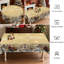 Nappe en polyester lavable jaune-1980182026