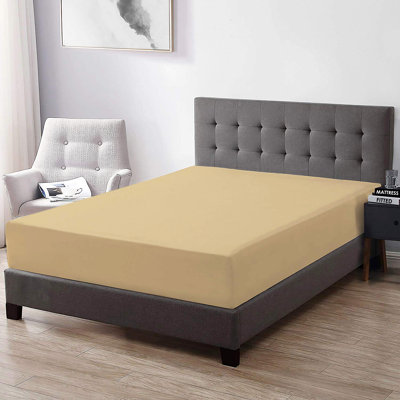 Egyptian Cotton Sateen Fitted Sheet