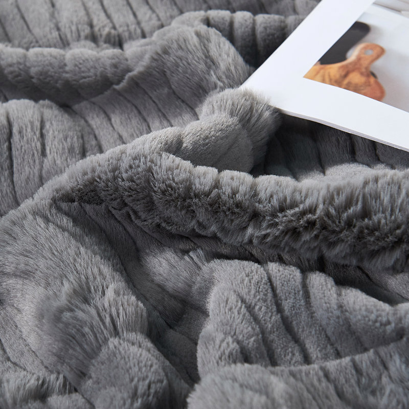 Throw Blanket, Grey