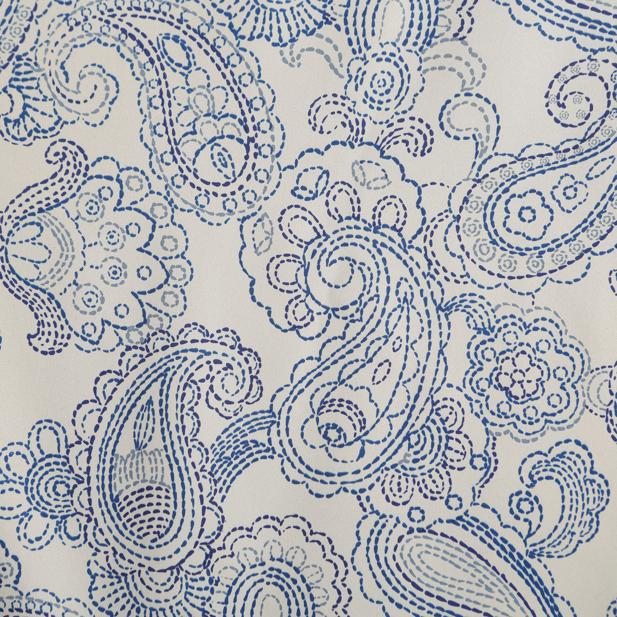 Willingford Blackout Polyester Curtain, 52"W x 96"L, Blue
