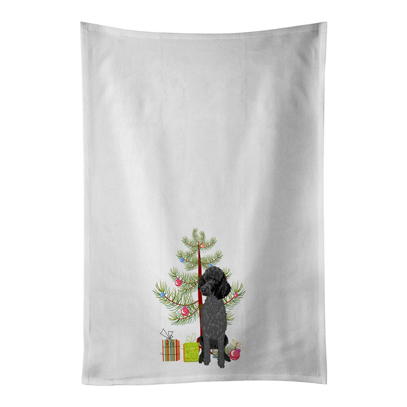 Ensemble de 2 serviettes de cuisine Poodle