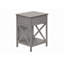 Table moderne, table de bout, table d'appoint, 2 niveaux, chambre à coucher, table de chevet, lampe, tiroir de rangement, transitionnel-2106747727