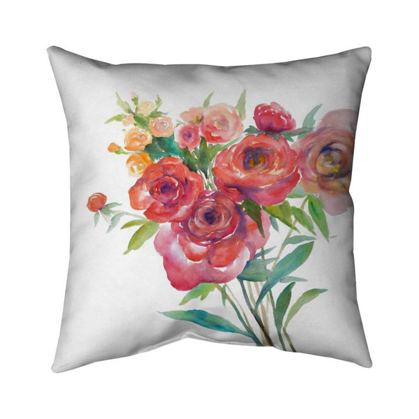 Begin Edition International Inc. Floral Reversible Pillow Cover | Wayfair