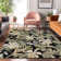 Premium Machine Washable Varroville AMF1708 Floral Rug